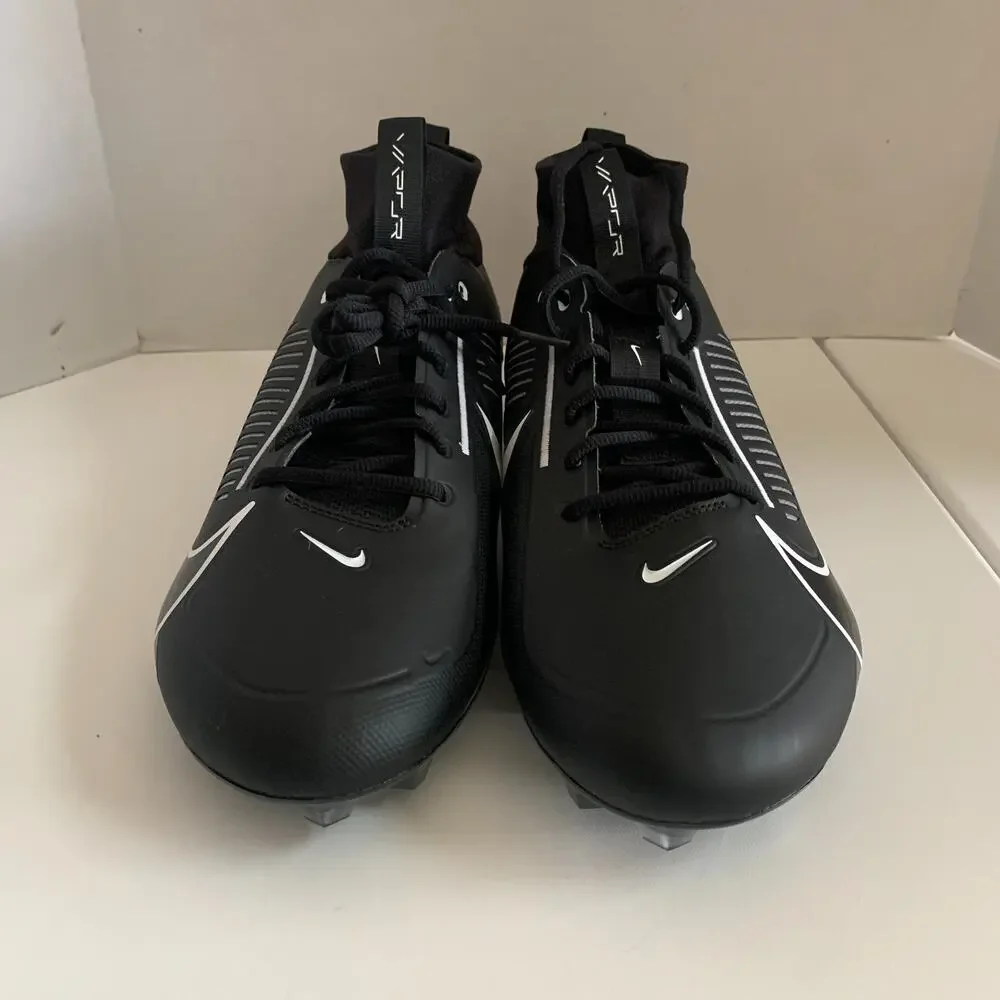 Nike Vapor Edge Pro 360 2 Mens Size 15 Wide Football Cleats FN7760-001 Black NEW